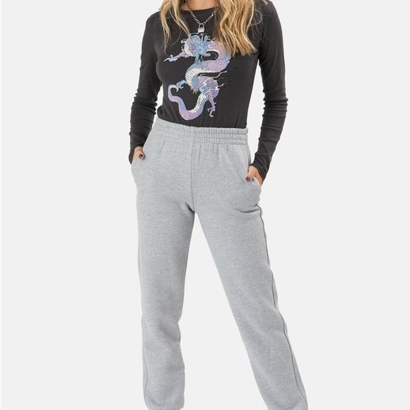 Adika Pants - Adika Belson Gray Sweatpants